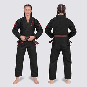 Elite Sports Ultra-Light Women's BJJ GI - IBJJF Jiu-Jitsu GI for Women JACKET